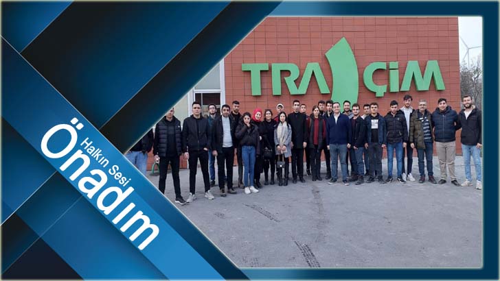 Öğrencilere teknik gezi
