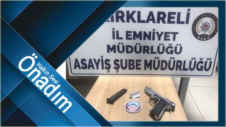 Şüphe üzerine yakalandı