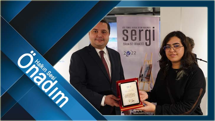 EKER, GÖÇ TEMALI ULUSAL RESİM YARIŞMASINDA ÖDÜL ALDI