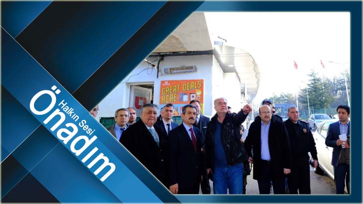 Vali Ekici Dereköy Kara Hudut Kapısında incelemelerde bulundu
