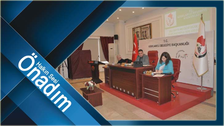Belediye Meclisinin Ocak ayı toplantısı gerçekleştirildi