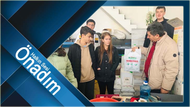 Kırklareli Tarım Lisesi öğrencilerine teknik gezi