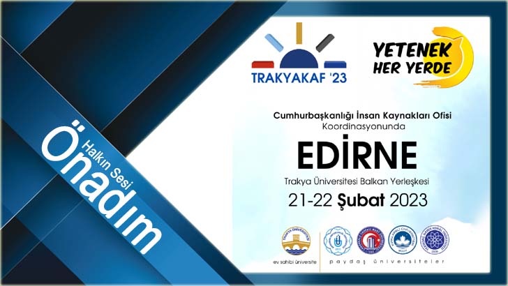 Bölgesel Trakya Kariyer Fuarı 21 ve 22 Şubat’ta Düzenlenecek