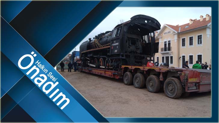 Tren Kırklareli’ne Geldi