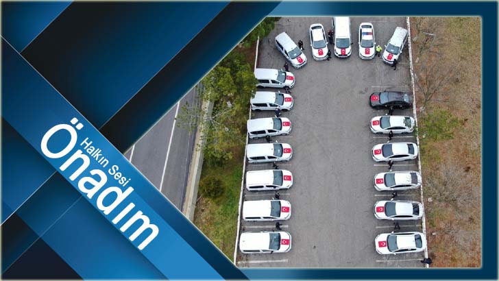 Kırklareli Emniyetine 18 Yeni Araç