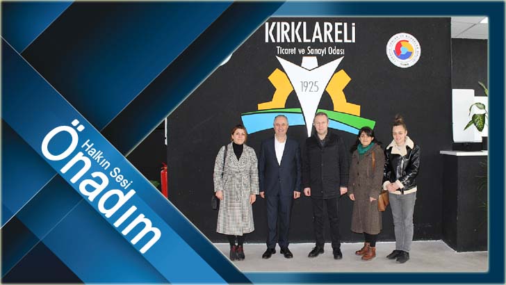 Kırklareli Ticaret ve Sanayi Odası Başkanı Soner Ilık, Büyük Birlik Partisi Kırklareli İl Yönetimi’ni ağırladı