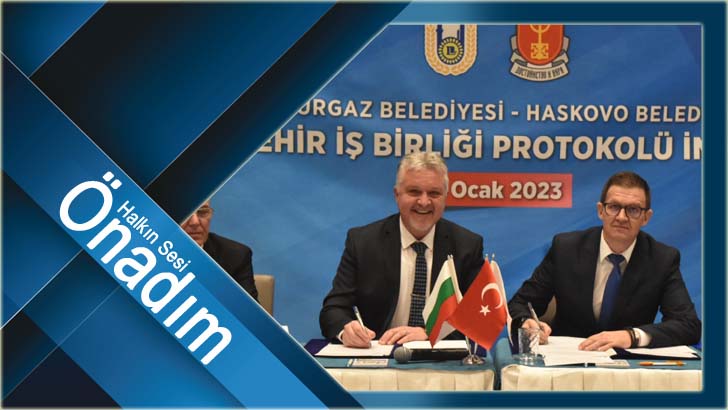 Lüleburgaz ile Bulgaristan’ın Haskovo belediyeleri kardeş şehir oldu!