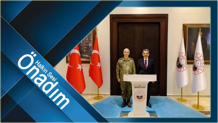 Tümgeneral Tevfik Algan'dan Birol Ekici'ye ziyaret