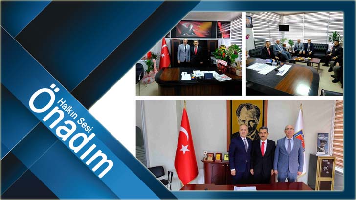 Vali Ekici’den meslek örgütlerine ziyaret