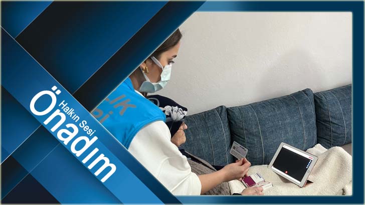 İlaç raporu evden yapılan görüntülü bağlantı ile düzenlendi