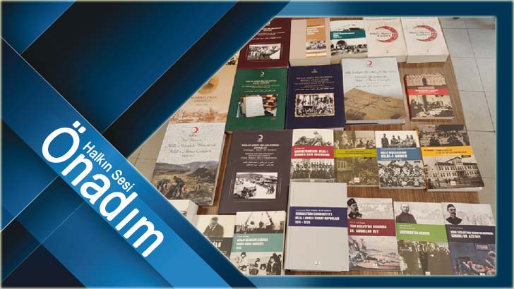 TRAKYA ÜNİVERSİTESİ MERKEZ KÜTÜPHANESİNE TÜRK KIZILAY’INDAN KİTAP DESTEĞİ