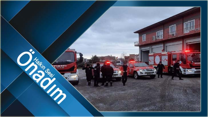 TEKİRDAĞ BÜYÜKŞEHİR BELEDİYESİ YARDIM EKİBİ DEPREM BÖLGESİNE YOLA ÇIKTI