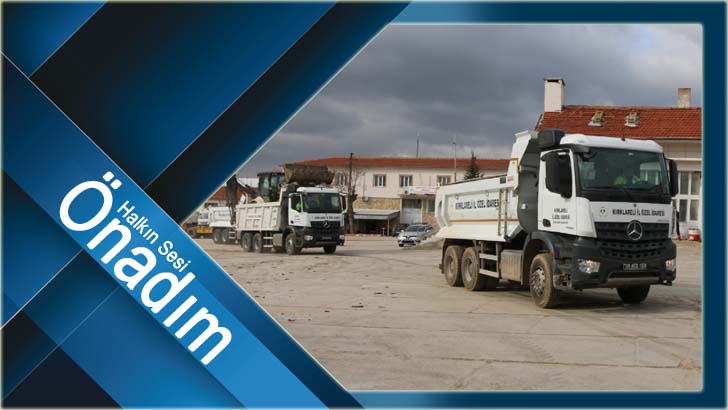Deprem bölgesine personel ve iş makineleri gönderildi