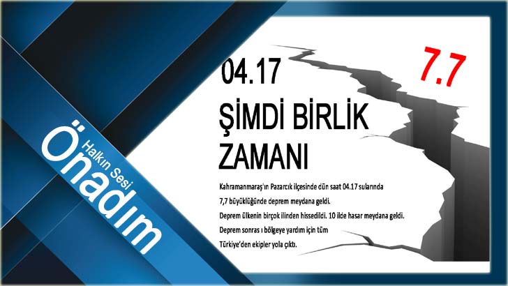 Şimdi birlik zamanı