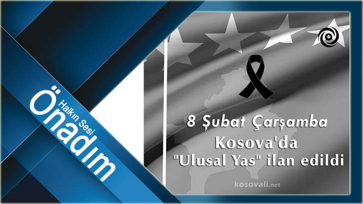 Kosova’da bugün ulusal yas ilan edildi