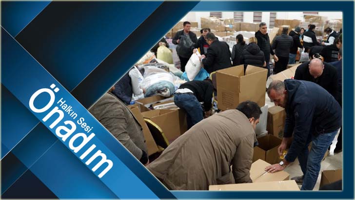 Çorlu’dan Deprem Bölgesine 7 Tır Dolusu Yardım