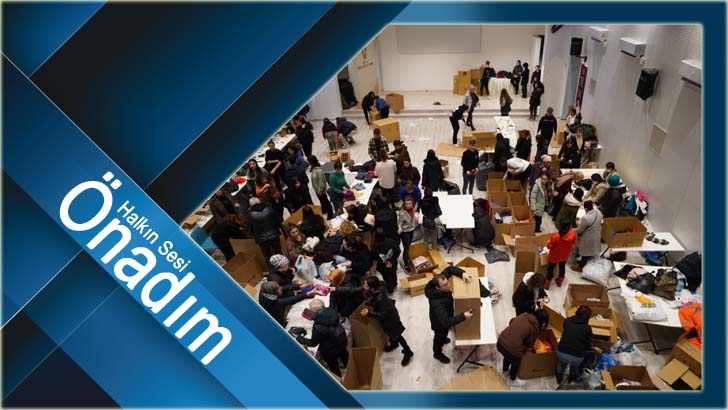 Yardım malzemeleri deprem bölgelerine ulaşıyor!