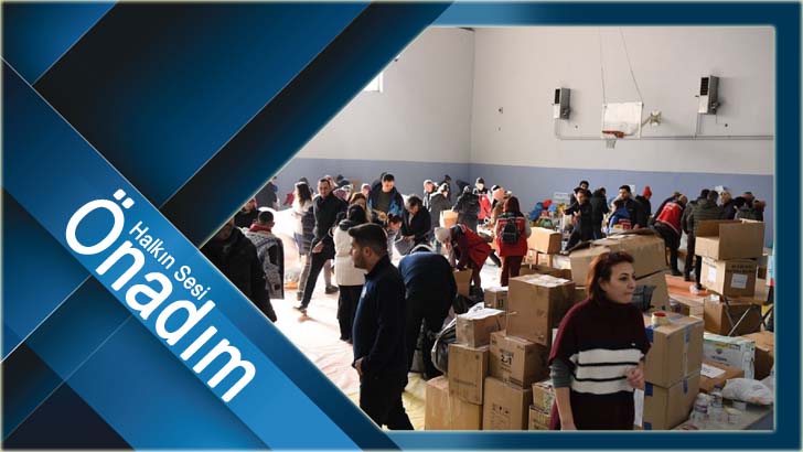Keşan’dan ilk yardım TIR’ları deprem bölgesine doğru yola çıktı