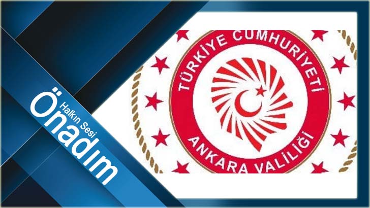 Ankara Vali Yardımcısından önemli duyuru
