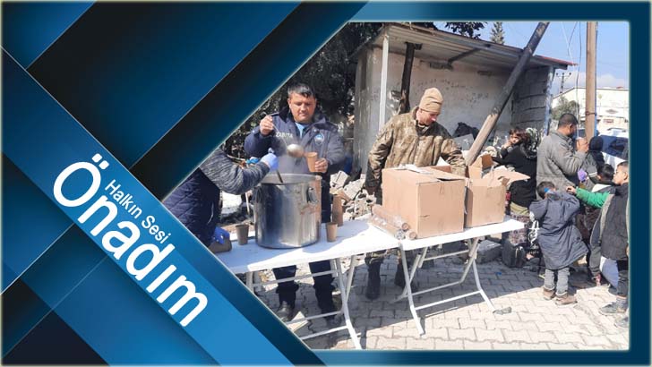 Mobil Aşevi Hatay’da hizmet vermeye başladı