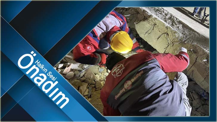 Deprem bölgesinde görev yapan ekiplerin güvenliği de unutulmamalı!