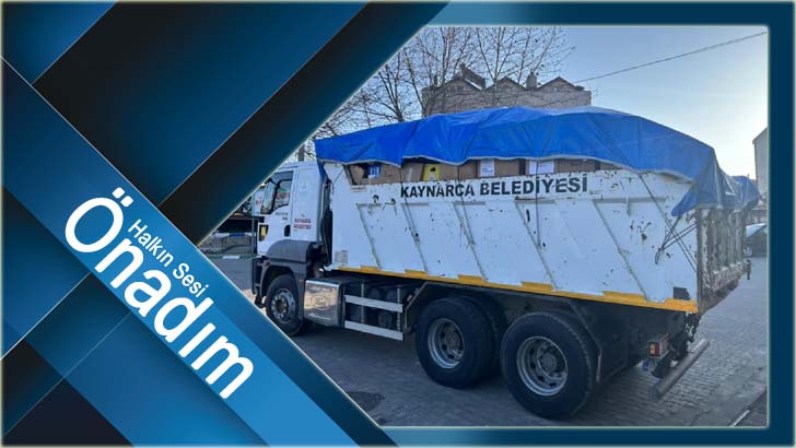 Kaynarca, deprem bölgesine yardımlarını sürdürüyor