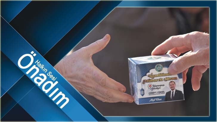 Miraç Kandili dolayısıyla kandil simidi ikramı yapıldı