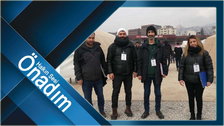 KLÜ Akademisyenleri Deprem Bölgesinde
