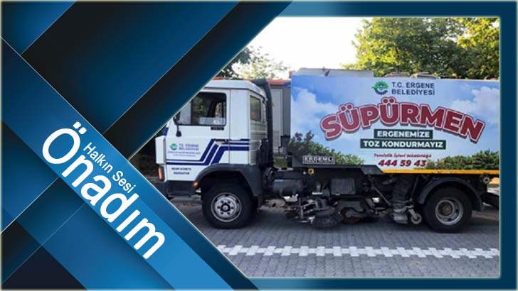 Ergene Belediyesi Günlük 130 Ton Çöp Topluyor