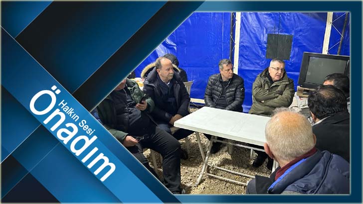 KIRKLARELİ VE EDİRNE BELEDİYE BAŞKANLARI DEPREMİN VURDUĞU MALATYA’DA