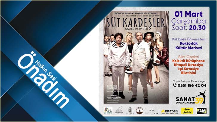 “Süt Kardeşler”, Kırklarelililerle buluşuyor