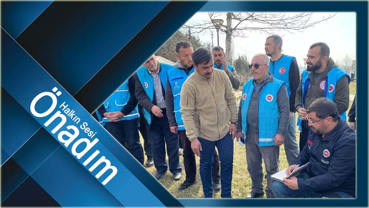 Müftülüğün gönüllü personeli nöbet değişiminde