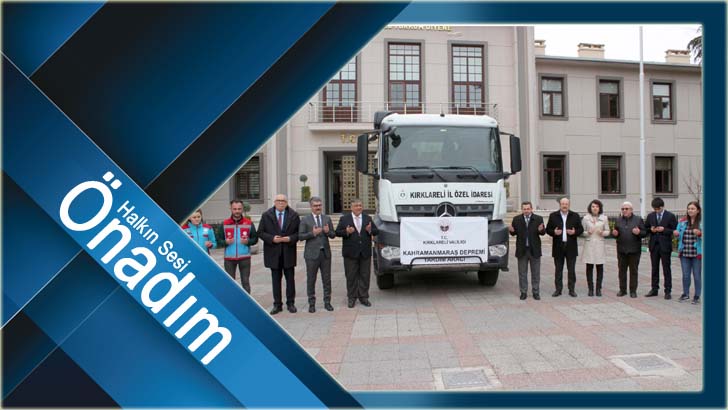 İkinci yardım kamyonu yola çıktı