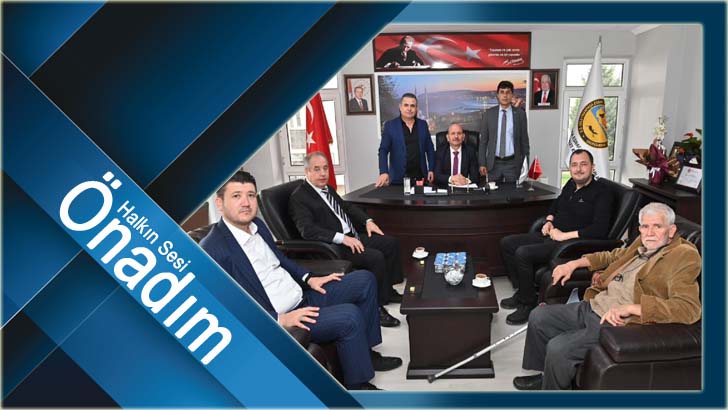 Başkan Yüksel Süleymanpaşa Esnaf Kefalet Kooperatifi Başkanı Şılga’yı ziyaret etti