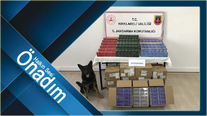 1003 adet elektronik sigara ele geçirildi