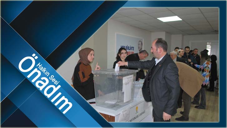 Kırklareli'nde AK Parti İl Başkanlığı için temayül yoklaması yapıldı