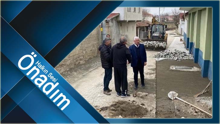 Ergene Belediye Başkanı Rasim Yüksel Paşaköy Mahallesinde Çalışmaları İnceledi