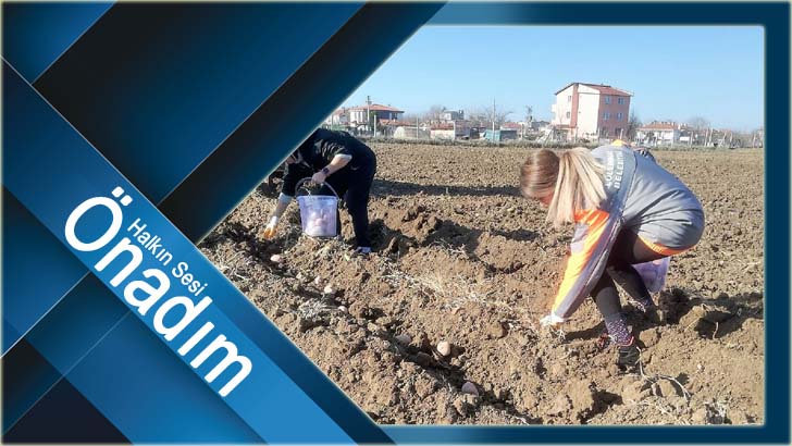Lüleburgaz’da tarladan sofraya iyilik!