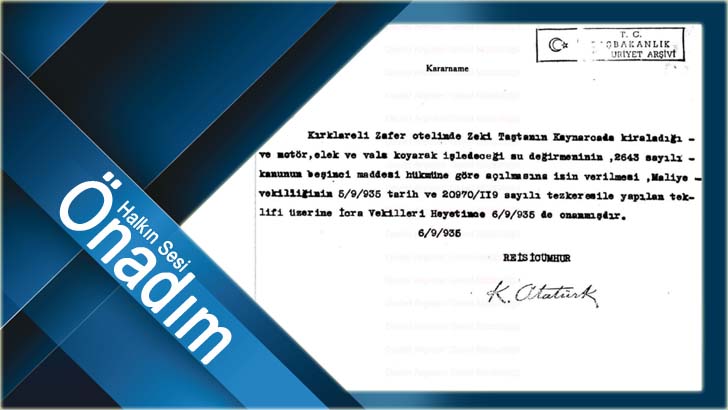 275 yıllık Taş Değirmen Atatürk döneminde de faaliyetteymiş