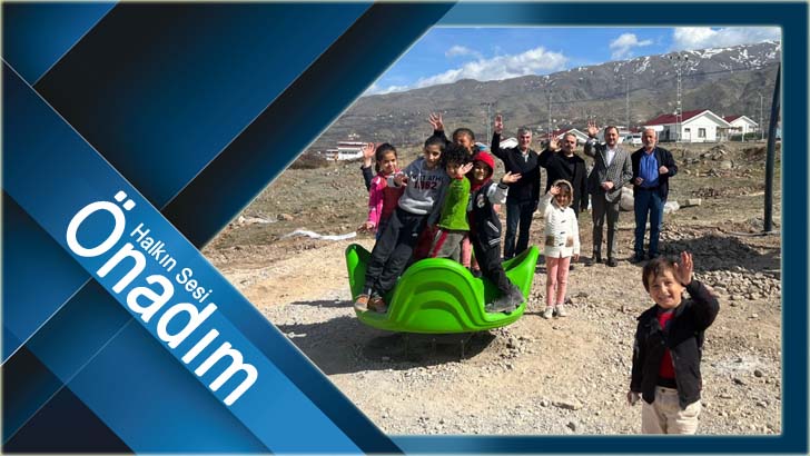 Süleymanpaşa Belediyesi afet bölgesinde çocuk parkları yapıyor