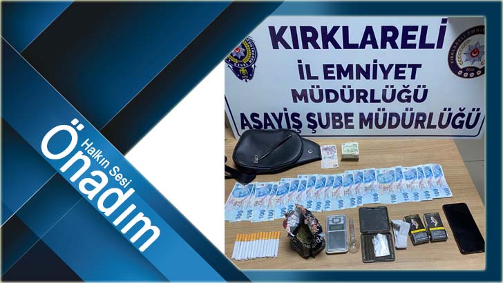 Uyuşturucu ile yakalanan şahsa ev hapsi