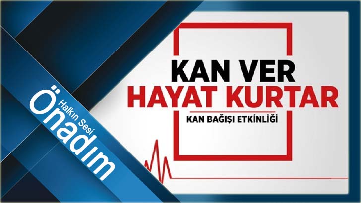 Kızılay kan bağışlarınızı kabul ediyor