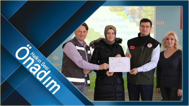 Kadın arıcılar sertifikalarına kavuştu