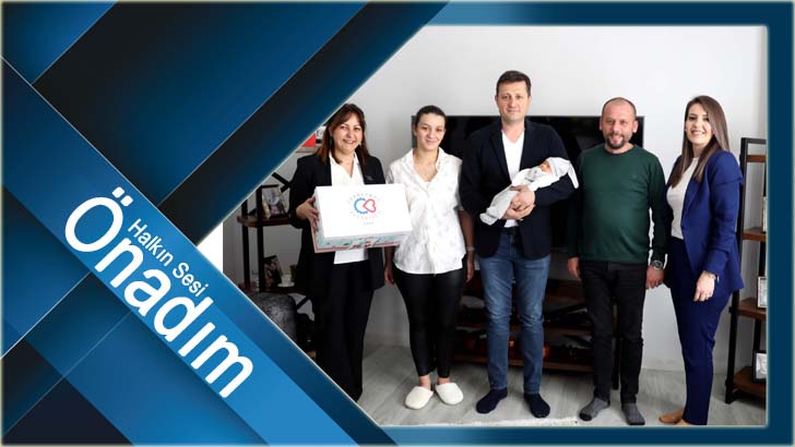 BAŞKAN AKAY’DAN HOŞ GELDİN BEBEK ZİYARETLERİ