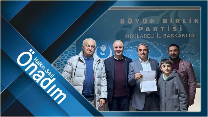 BBP Pınarhisar İlçe Başkanlığına yeni atama