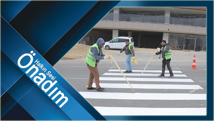 Edirne Belediyesi yaya geçitleri için sinyalizasyon çalışmalarını hızlandırdı