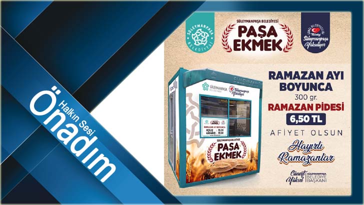 Paşa Halk Ekmek büfelerinde Ramazan pidesi 6 lira 50 kuruş