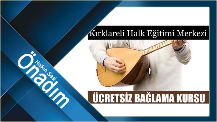 Halk Eğitimi Merkezinden Bağlama Kursu