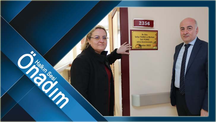 İsimleri hastane odalarında yaşatılıyor