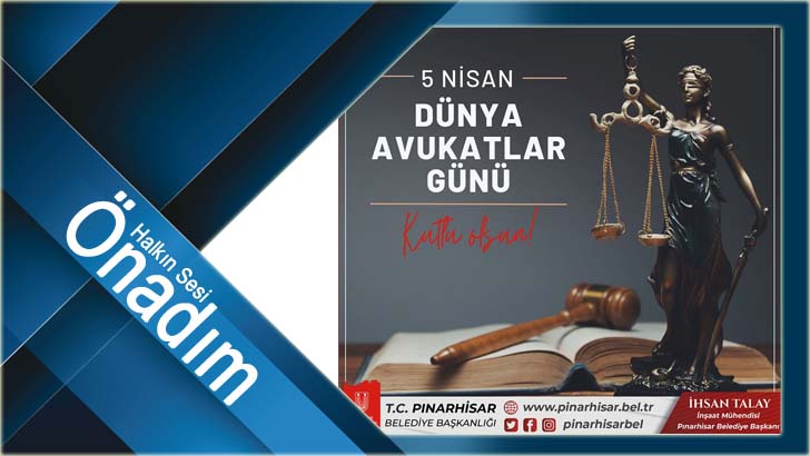Başkan Talay, avukatları unutmadı